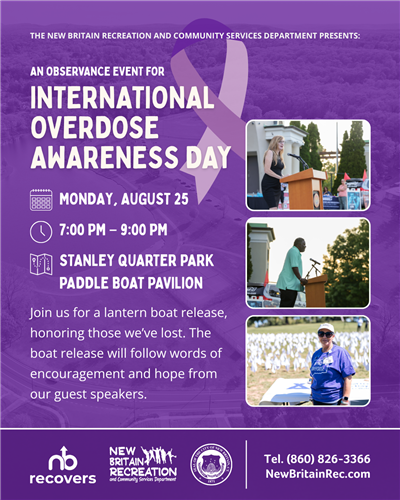 Overdose Awareness Flyer